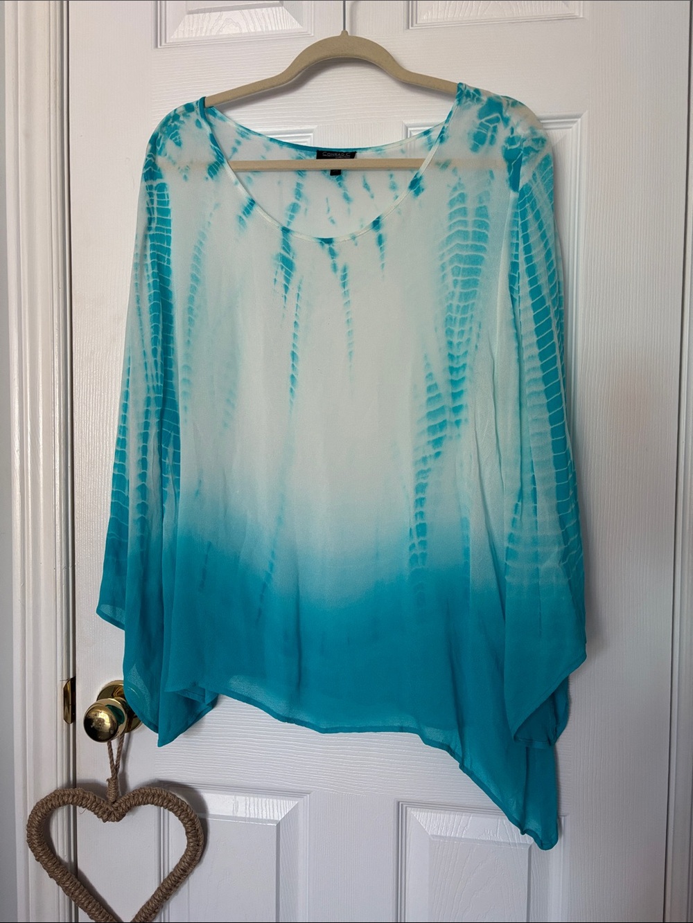 Lightweight Ombre Tie-Dye Top